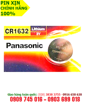 Pin 3v lithium Panasonic CR1632 chính hãng Made in Indonesia